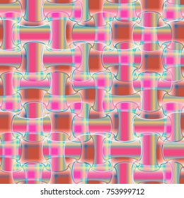 Abstract color seamless pattern for new background.