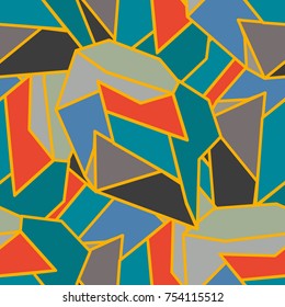 Abstract color seamless pattern for new background.