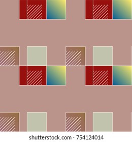Abstract color seamless pattern for new background.