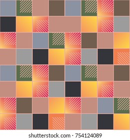 Abstract color seamless pattern for new background.