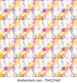 Abstract color seamless pattern for new background.