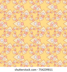 Abstract color seamless pattern for new background.