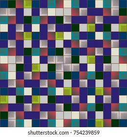 Abstract color seamless pattern for new background.