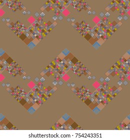 Abstract color seamless pattern for new background.