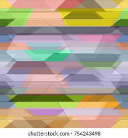Abstract color seamless pattern for new background.