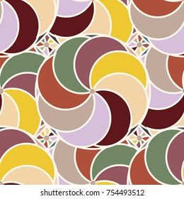 Abstract color seamless pattern for new background.