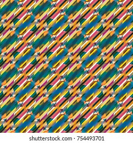 Abstract color seamless pattern for new background.