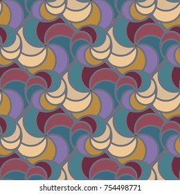 Abstract color seamless pattern for new background.