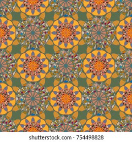 Abstract color seamless pattern for new background.