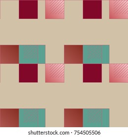 Abstract color seamless pattern for new background.