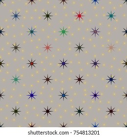 Abstract color seamless pattern for new background.