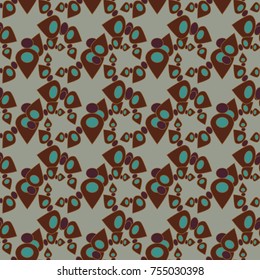 Abstract color seamless pattern for new background.