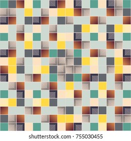 Abstract color seamless pattern for new background.