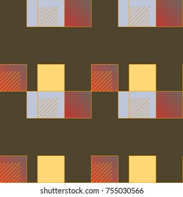 Abstract color seamless pattern for new background.