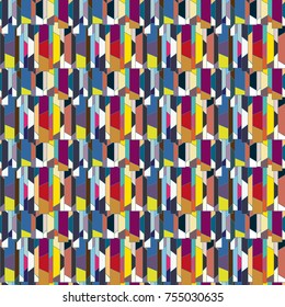Abstract color seamless pattern for new background.
