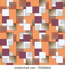 Abstract color seamless pattern for new background.