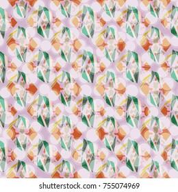 Abstract color seamless pattern for new background.