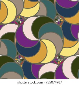 Abstract color seamless pattern for new background.