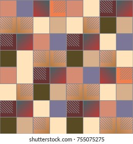Abstract color seamless pattern for new background.