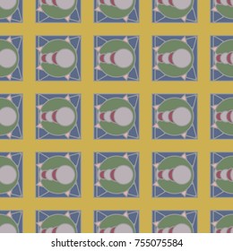 Abstract color seamless pattern for new background.