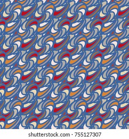 Abstract color seamless pattern for new background.