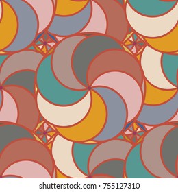 Abstract color seamless pattern for new background.