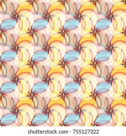 Abstract color seamless pattern for new background.
