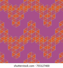 Abstract color seamless pattern for new background.