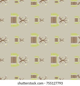 Abstract color seamless pattern for new background.