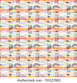 Abstract color seamless pattern for new background.