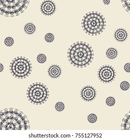 Abstract color seamless pattern for new background.