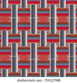 Abstract color seamless pattern for new background.