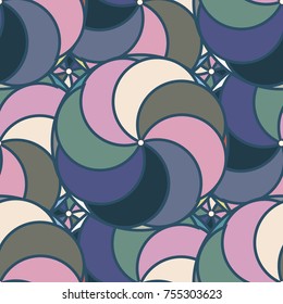 Abstract color seamless pattern for new background.