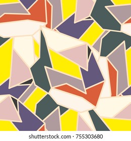 Abstract color seamless pattern for new background.