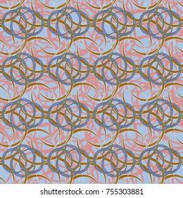 Abstract color seamless pattern for new background.