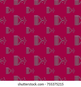 Abstract color seamless pattern for new background.