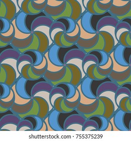 Abstract color seamless pattern for new background.