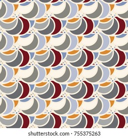 Abstract color seamless pattern for new background.