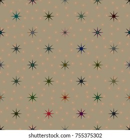 Abstract color seamless pattern for new background.