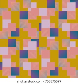 Abstract color seamless pattern for new background.