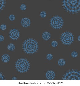 Abstract color seamless pattern for new background.
