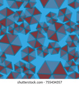 Abstract color seamless pattern for new background.