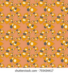 Abstract color seamless pattern for new background.
