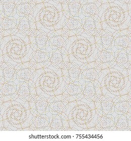 Abstract color seamless pattern for new background.