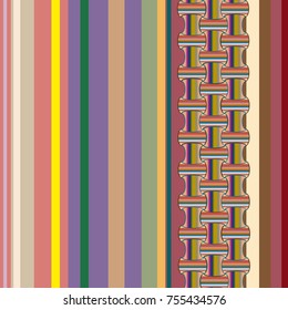 Abstract color seamless pattern for new background.