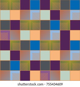 Abstract color seamless pattern for new background.