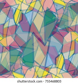 Abstract color seamless pattern for new background.