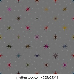 Abstract color seamless pattern for new background.
