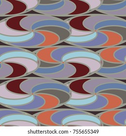 Abstract color seamless pattern for new background.