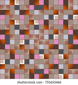 Abstract color seamless pattern for new background.